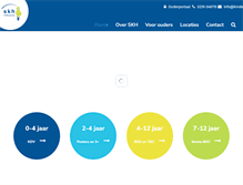 Tablet Screenshot of kinderopvanghoorn.nl